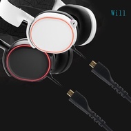 Will 1 2m 3 9ft Long Replacement  Headset Cable Extension Cord for Arctis 3 5 7  Headphones