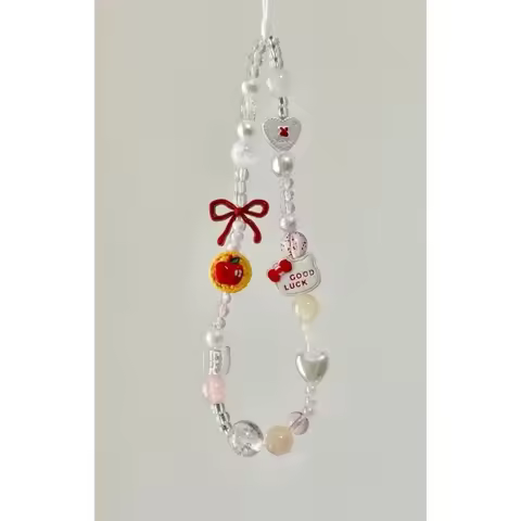 Cute Sanrio Hello Kitty Phone Chain keychain Bag Cell Phone Charm Key Chain Christmas Gift