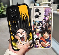 Black and White Soft Silicone Casing for Xiaomi poco C71 F6 X7 Pro X5 F5 5G F7 Z-107 Dragon Ball Z