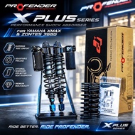 Zontes 368G/368D/368E/ XMAX V1 V2 V3 100% Original PROFENDER X PLUS Series Rear Shock Absorber Black