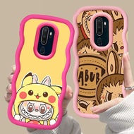 MERAH D-28 Labubu Pink red Casing for OPPO A5 F11 A9 2020 black