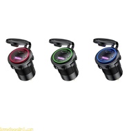 Love Dual USB Car Charger Socket 12V 24V QC3 0 Dual USB Fast Charger Socket Power