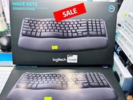 Logitech WAVE KEYS 無線波浪形人體工學鍵盤  🔥SALE🔥$435