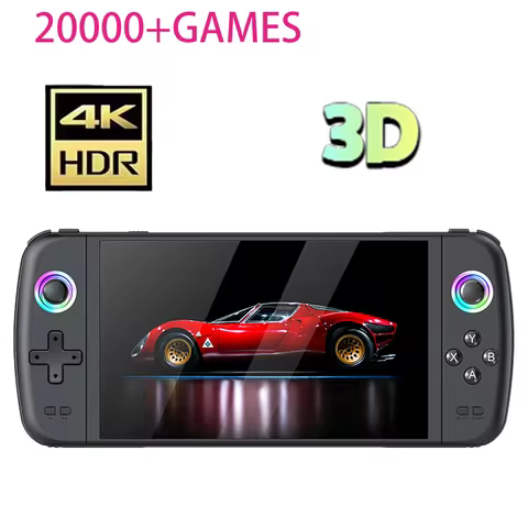 M27 Portable gaming console 7 inch IPS screen rvb lightning PSP CPS1 retro Console video game player