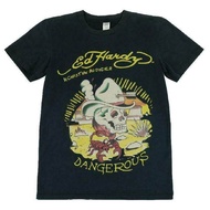 Vintage Ed Hardy Graphics T-Shirt Vintage Gift For Men Women Funny Black Tee