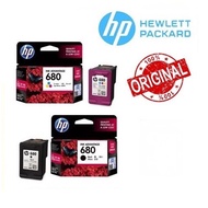 Ready Stock - Original HP680 Tri Colour / Original HP680 Black Ink Cartridge / HP680 Twin Pack