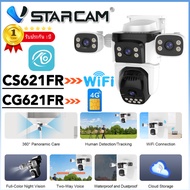 Vstarcam CS621FR ( 4 เลนส์ ) WIFI IP Camera ความละเอียด 3MP X4 กันน้ำได้สำหรับนอกบ้าน กล้องวงจรปิด ไ