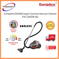 EuropAce 2000W Super Cyclone Vacuum Cleaner EVC 3201W QU