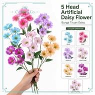 1 PCS (6 HEAD) ARTIFICIAL BUTTERFLY DAISY / Artificial Flower of Daisy / Flower For Wedding Decorati