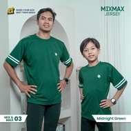 Hoofla Couple Jersey Father and Son MIXMAX Jersey Midnight Green