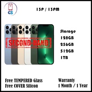 GS AM USED - 13P 128GB | 256GB | 512GB | 1TB / 13PM 128GB | 256GB | 512GB | 1TB FREE FULLSET