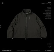 Size 1 “G-1RZ” 3D Tech shield Jacket - Iron  goopi goopimade