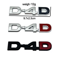 D-4D Car Logo Suitable for Toyota D-4D D4D Bumper stickers Modified Labeling ISTI