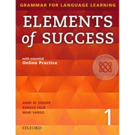 Bundanjai (Book) Elements of Success Grammar 1 : Student's Book +Online Practice (P)