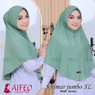 HIJAB KHIMAR JUMBO XL SPORT/ XL HAMIDAH BERGO XL JERSEY Tudung Sarung Instant Tudung Sarung Jersey T