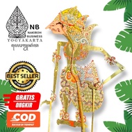 Wayang Kulit Kerbau ASLI Karno Basu Karno Kualitas Alusan Ukuran 70cm