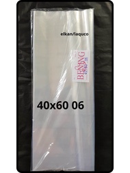 Plastik PP Bening Tebal 06 Ukuran 40x50 40x60 40x70 40x75 40x80 40x85