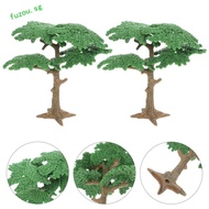 FUZOU Simulation Cypress, Plastic Pine Trees Coconut Tree, Children's Toys Mini Cypress Vivid Landsc