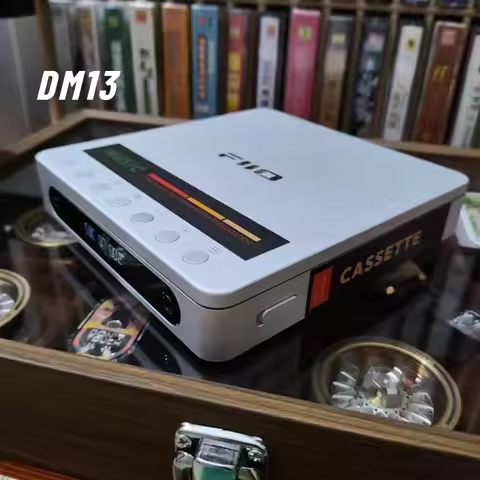 FiiO DM13 Bluetooth Stereo CD Player Portable Lightweight DAC CS43198 Supports USB Ripping High Fide