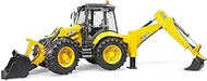 Bruder 02454 JCB 5CX Eco Backhoe Loader Toy, Yellow
