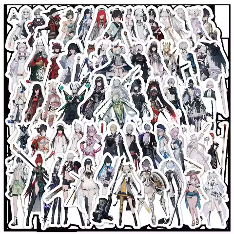 60Pcs Punishing: Gray Raven Selena Decorative Stickers Notebook Mobile Phone Case Water Cup Hand Acc