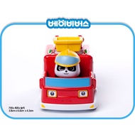Academy [BabyBus] Kiki’s Fire Truck Die-Cast – Brave Panda Rescue Vehicle for Adventure-Ready Kids!