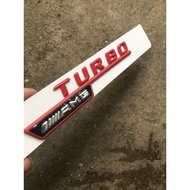 Red Turbo amm - red turbo letters, turbo stamps