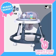 Baby Walker Spacebaby SB 503 Music Color Indonesian Easy to Fold Children's Walking Aid Walker Baby 