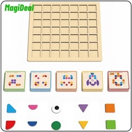 MagiDeal 3D Tessellation Mind Game Blocks Kids Early Learning Toy Desktop Game Concentration Trainin