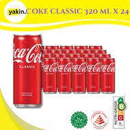 coke Classic 320ml x 24 cans