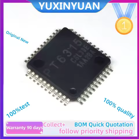 10PCs/Lot NEw Original PT6315 QFP44 PT6311-LQ PT6554LQ PT6324-LQ IC LCD CHIP in STOCK 100%Quality