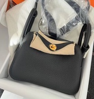 🎠✨Hermes Mini Lindy 黑金 / 大象灰 金✨🎠