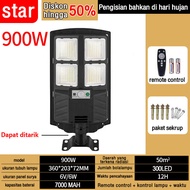 【Beli 1 gratis 1】MAKITA 1500 Watt Lampu tenaga surya Lampu solar panel Lampu sorot solar LED Lampu T