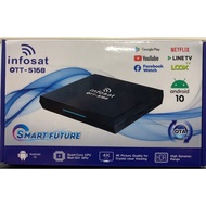 กล่องแอนดรอย INFOSAT - Android10 รุ่น S168