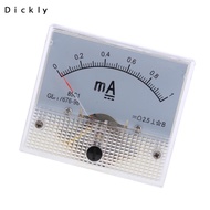 [predolodbMY] DC Analog Ammeter Panel AMP Current Meter DC 0-1mA to 0-20A Amp Meter 64mm
