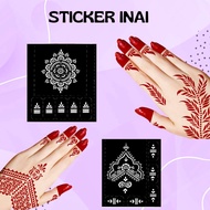 Sticker Corak Inai / Henna Stencil / Sticker Inai / Henna Sticker Pengantin Design Terkini