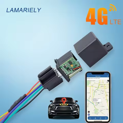 4G GPS Relay Mini GPS Tracker Car 2G 4G Motorcycle Builtin Battery Cut Off Oil 4G Tracker Auto GPS L
