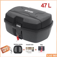 Box GSB 47L Box Motor Top BoXMotorcycle Storage Extra Trunk BoxLC135 Box Y15 Waterproof With Univers
