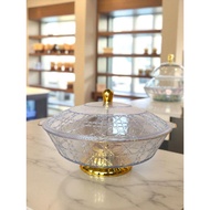 Luxury aesthetic vegetable cooking dispenser - acrylic container gold listBENING Kitchenware