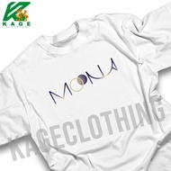 Kaos MOONA HOSHINOVA LOGO Tshirt baju distro cotton combed 30s UNISEX VTUBER VIRTUAL YOUTUBER HOLOLI