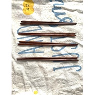 Rosewood chopsticks, Vitrapro 23cm orchid bud head rice chopsticks (Set of 5 pairs)