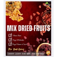 Mix Trail Dried Fruit Organic Healthy Food Raisins Cranberry Goji Berry [Mix Dried Fruit]