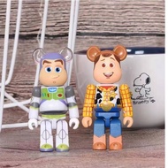 Toy Story Bearbrick 100% Woody Buzz Action Figure Model Toy