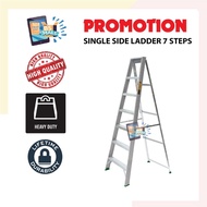 7 Step Single Ladder Aluminium Single Sided Ladder / Tangga 7 Step