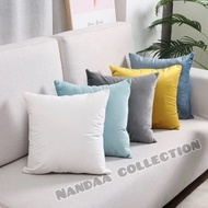 Sofa cushion cover suedePOLOS Size 30x30, 30x50, 35x35, 40x40, 45x45, 50x50, 60x60