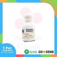 Erphafillin Aminophylline 200mg Erphapillin 200mg Botol Obat Asma -