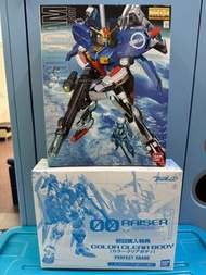 高達模型 PG 00 Raiser Color Clear Body 00高達 彩色透明外甲；MG MSA-0011 S Gundam S高達，FA-010S Full Armor ZZ Gundam