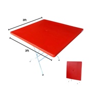 3V  3x3  Folding table meja lipat plastic table study table square table outdoor table