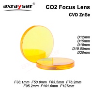 CO2 ZnSe Focus Lens USA CVD FL38.1/50.8/63.5/76.2/101.6mm for Laser Machine Cutting Engraving Parts
