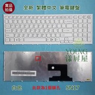 【漾屏屋】索尼 SONY VAIO VPCE VPCEL VPCEH 全新 繁體 中文 白色 筆電 鍵盤 